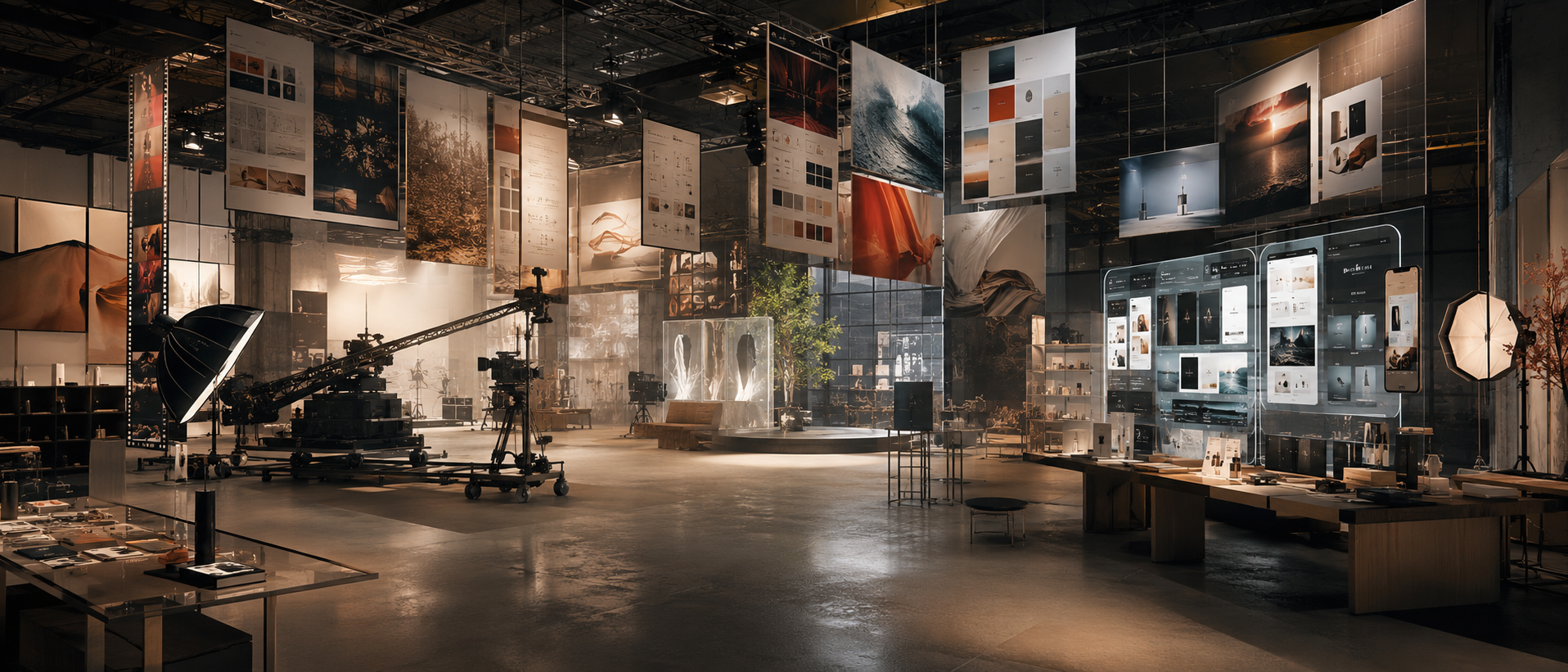 NŌERA CREATION Branding & identité visuelle · Production vidéo & photo · Contenu · Site web